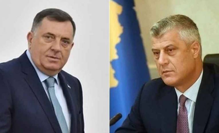 Tači odbio Dodikov poziv Tači odbio Dodikov poziv