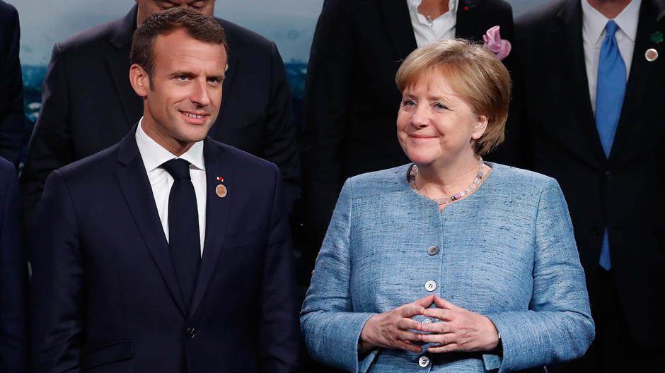 Makron i Merkel sastaju se uoči ključnih pregovora EU-a o fondu za oporavak Makron i Merkel sastaju se uoči ključnih pregovora EU-a o fondu za oporavak