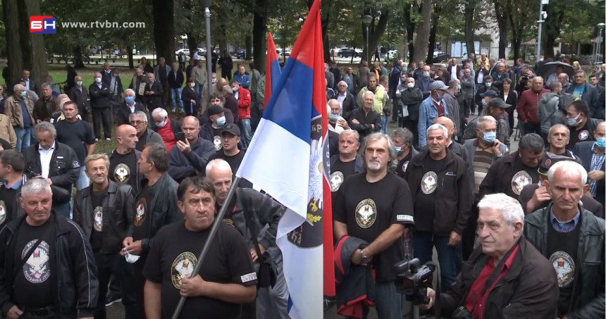 Protest boraca u podne 22.6. u parku Mladen Stojanović