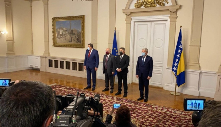 Žozep Borelj u posjeti BiH: Jasna poruka vlastima Žozep Borelj u posjeti BiH: Jasna poruka vlastima