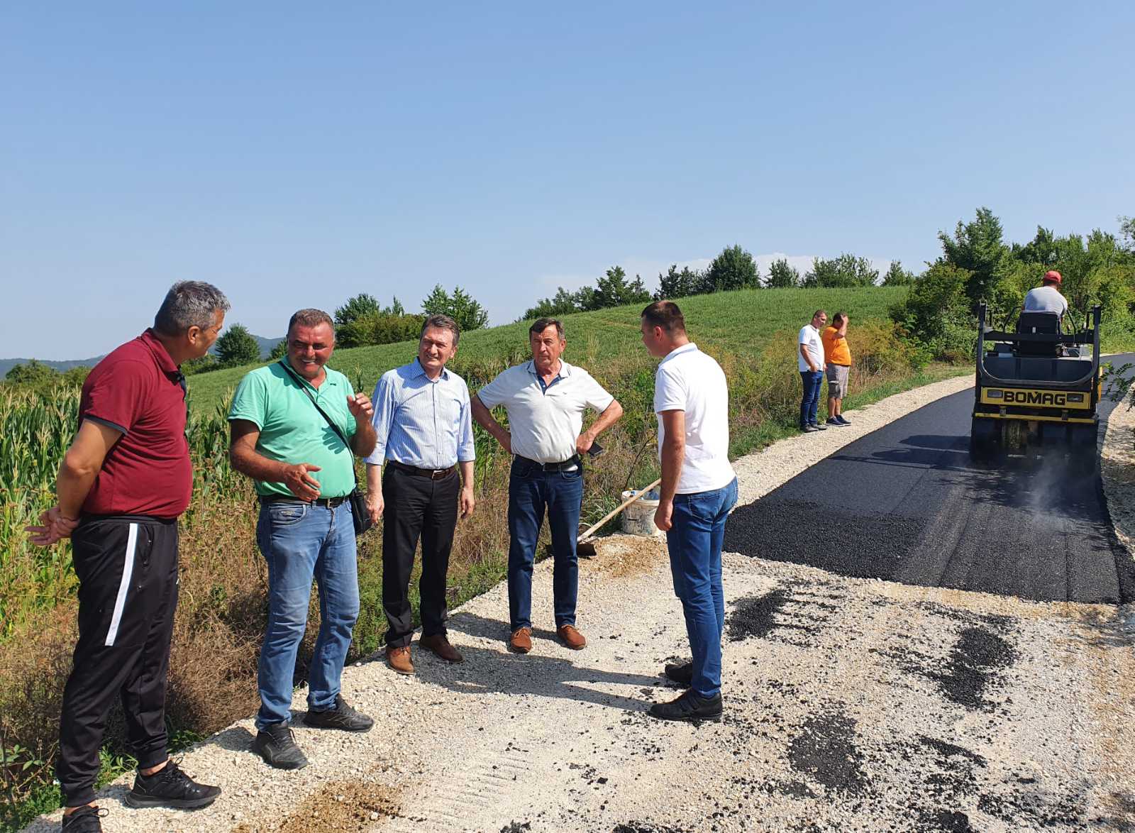 Posebna pažnja izgradnji infrastrukture, Načelnik Ugljevika obišao radove u Mezgraji- Kose Posebna pažnja izgradnji infrastrukture, Načelnik Ugljevika obišao radove u Mezgraji- Kose
