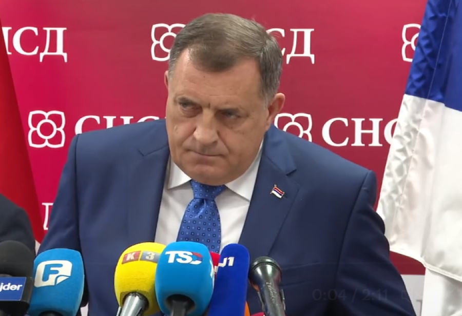 Nervozni Dodik napao novinarku N1 TV Nervozni Dodik napao novinarku N1 TV