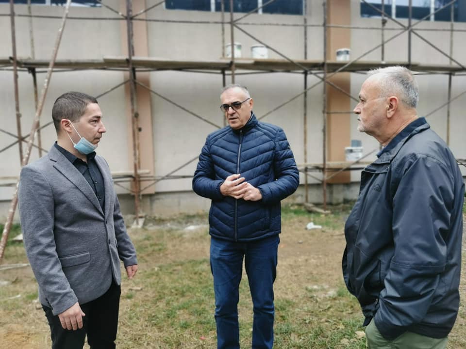 Završni radovi na izgradnji fiskulturne sale OŠ “Petar Petrović Njegoš”