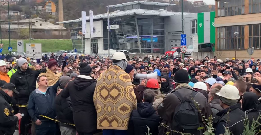 Rudari prekidaju protest, ali nema proizvodnje uglja Rudari prekidaju protest, ali nema proizvodnje uglja