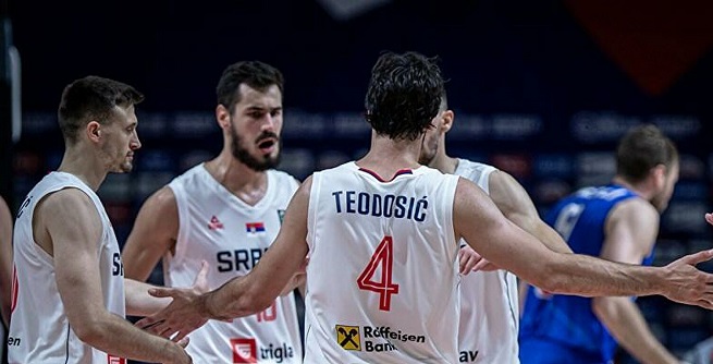 Košarkaši Srbije šesti na FIBA listi