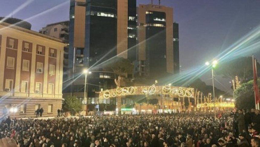 Završen protest protiv Otvorenog Balkana u Tirani Završen protest protiv Otvorenog Balkana u Tirani