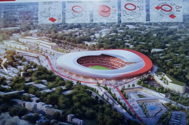 Zvezda ulaže 55 miliona evra u rekonstrukciju stadiona!