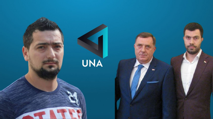 Urednik Dodikove UNA TV Admir Aljimi objavljuje ratne poruke i veliča Armiju BiH