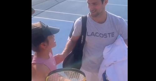 Devojčica u par reči izvukla od Novaka ono što čeka ceo svijet – da li ide na Australijan open?! /VIDEO/