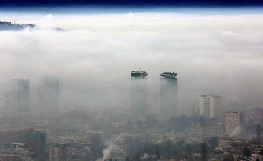 Najzagađeniji u svijetu: u Sarajevu opasan po zdravlje stanovnika
