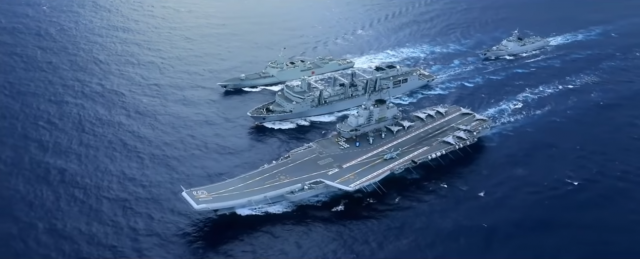 Kinezi predstavili moćne ratne brodove VIDEO