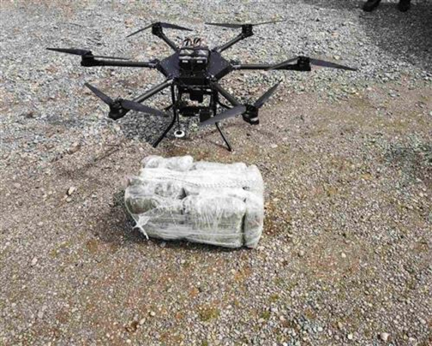 Podgorica: Oduzet dron kojim je krijumčarena droga