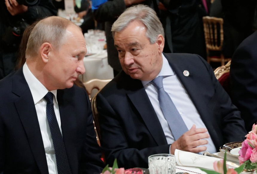 Gutereš se sastao sa Putinom u Moskvi