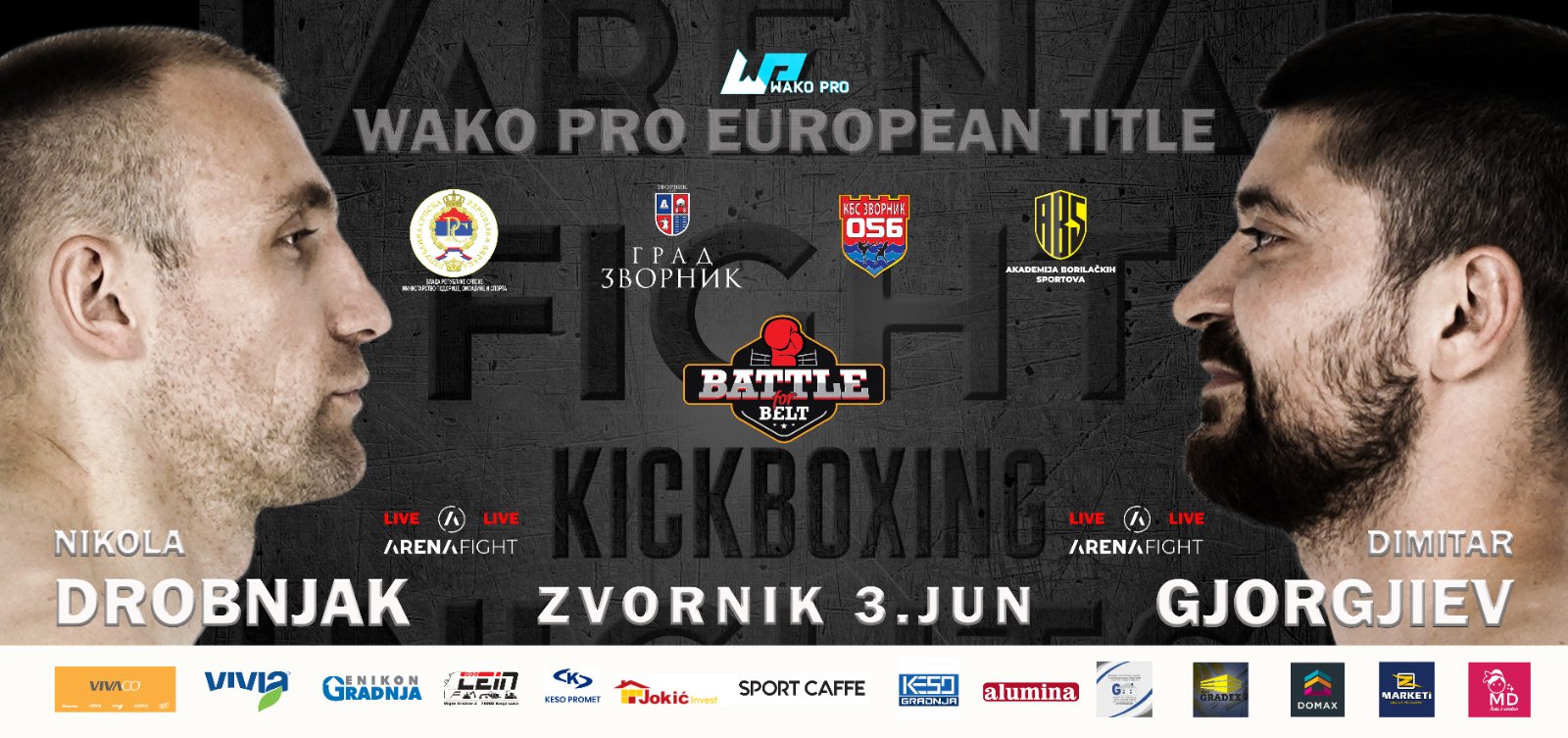 Nikola Drobnjak se bori za titulu kik-boks prvaka Evrope