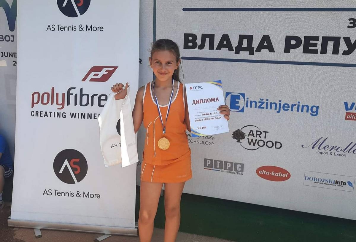 Ljubinje: Natalija Sulaver juniorska pobjednica Prvenstvu Republike Srpske u tenisu