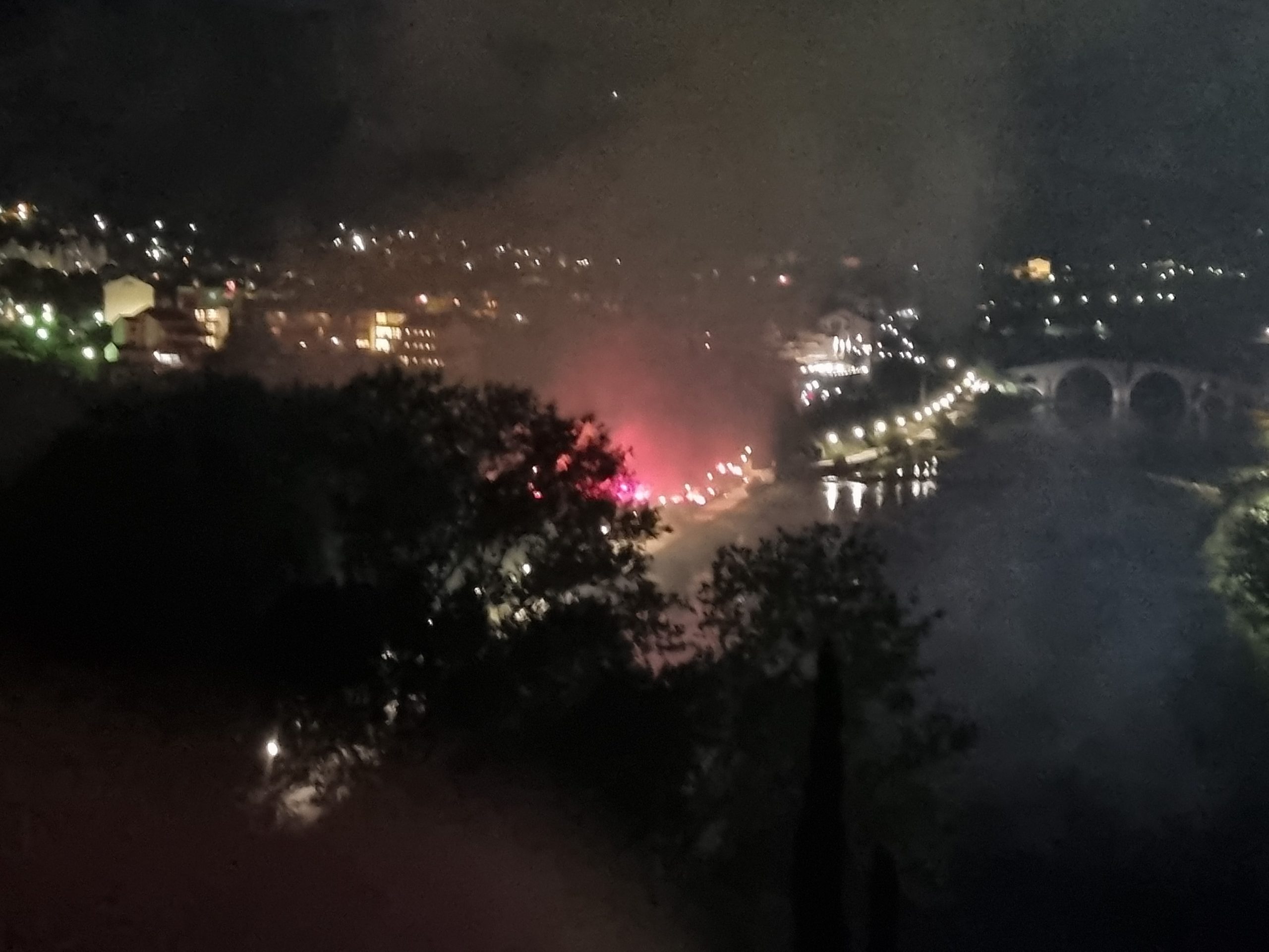Požar u Trebinju u centru grada