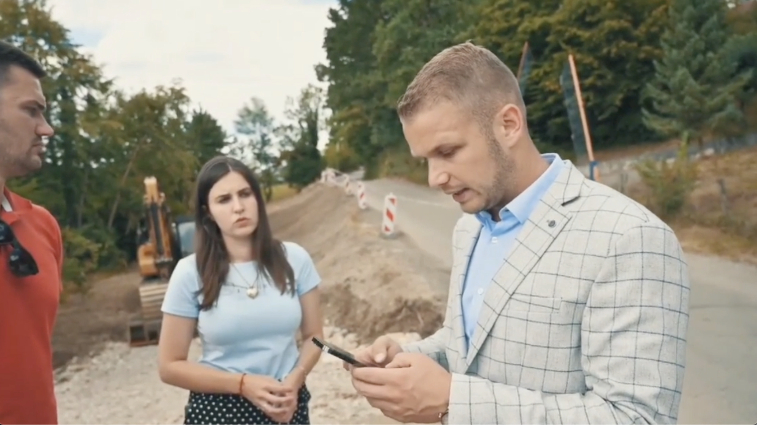 Stanivuković zatekao gradilište bez radnika, pogledajte šta se potom desilo (VIDEO)