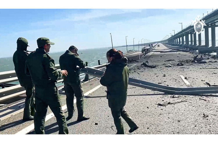 Putin naredio jačanje mjera bezbjednosti na Krimskom mostu