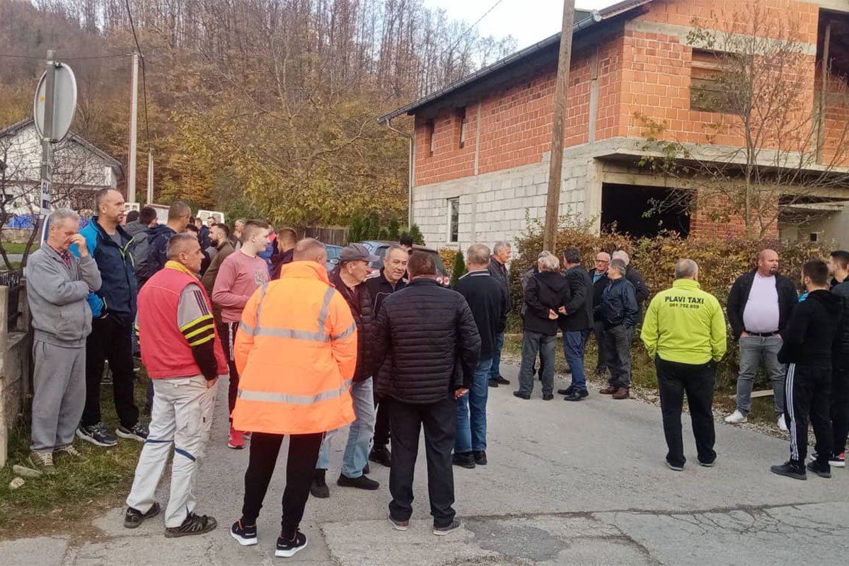 Protest u Gornjem Kamengradu, mještani ne žele rudokop