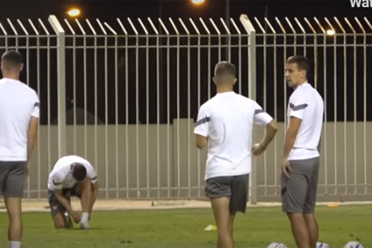 Fudbaleri Srbije odradili prvi trening u Bahreinu