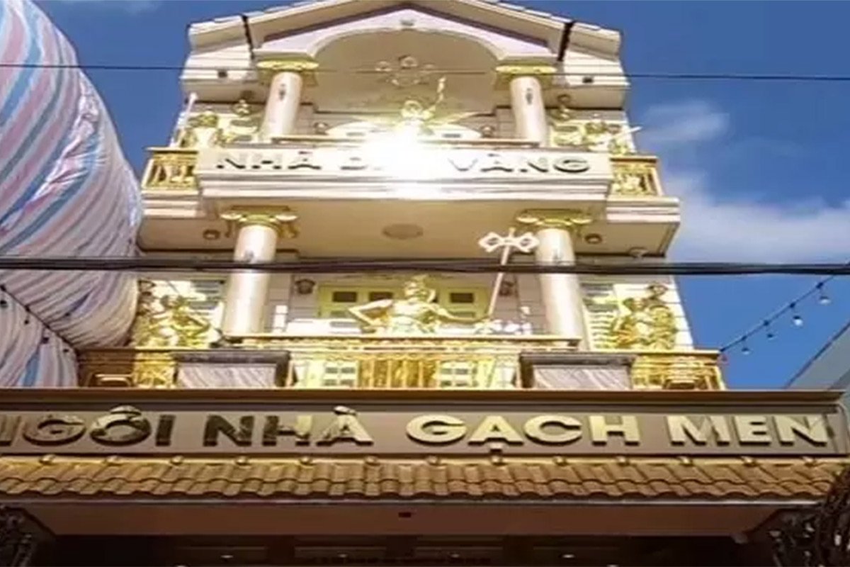 Vijetnamac izgradio „zlatnu kuću“ (VIDEO)