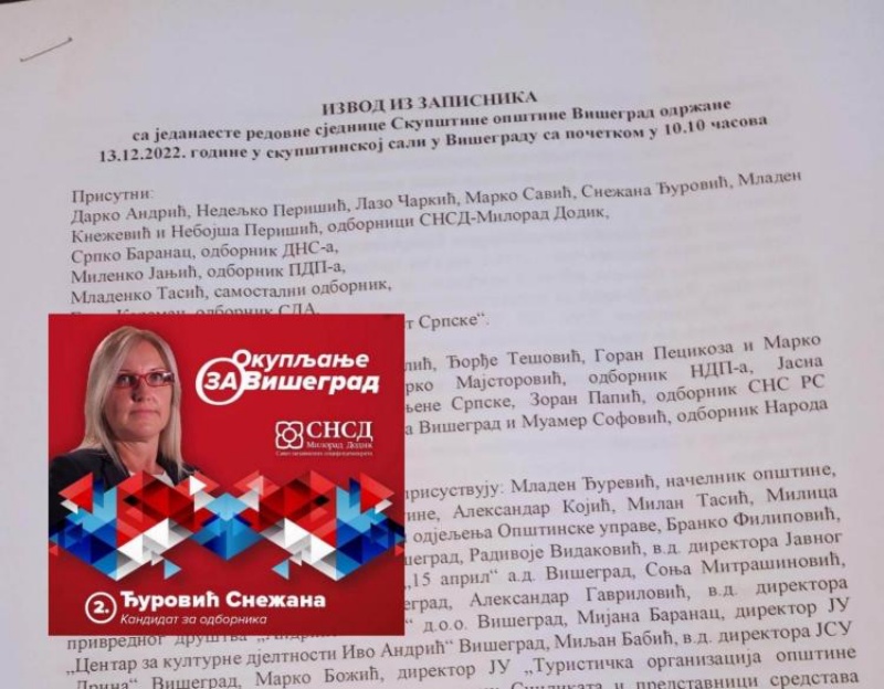 Odbornica i direktorica Doma zdravlja Višegrad glasala za svoje imenovanje: “Ne razumijem Vaše pitanje”