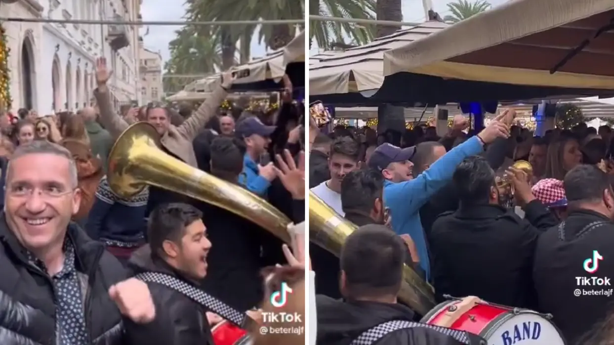 VIDEO Širi se snimak iz Splita: Okupljeni pjevaju Đurđevdan