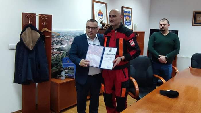 Načelnik Jovica Radulović ugostio Nedeljka Mikija Božića, člana Spasilačkog tima Republike Srpske