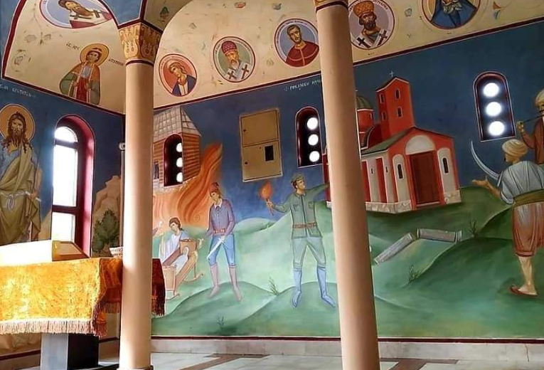 Muslimani pozivaju na linč pravoslavaca: „Sporne“ freske u crkvi izazvale lavinu komentara mržnje na društvenim mrežama (FOTO)