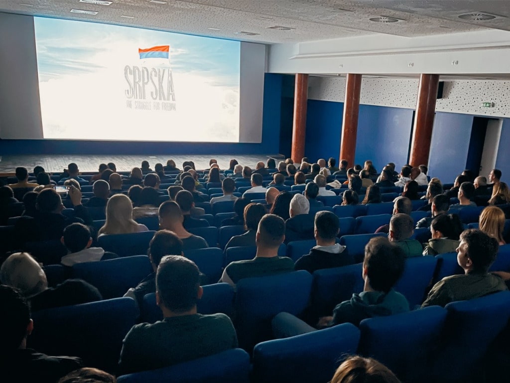 U Trebinju premijerno prikazan film „Republika Srpska: Borba za slobodu“ Borisa Malagurskog