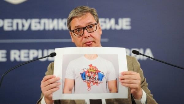 Predsjednik Vučić: Nema govora o priznanju tzv. Kosova! Tačka!