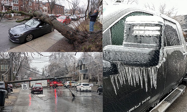 Ledena oluja u Kanadi: Stotine hiljade domaćinstava bez struje