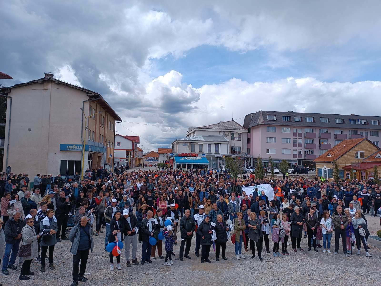 U Vlasenici održan protest protiv fabrike za preradu otpadne plastike