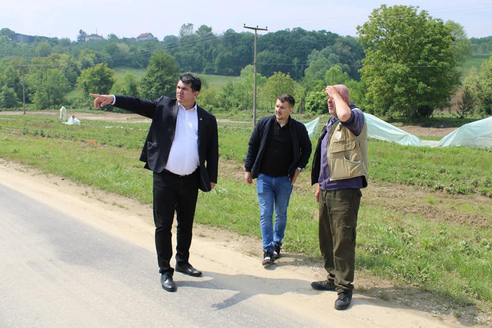 Lopare: Načelnik Savić obišao mjesta pogodjena poplavama i nevremenom