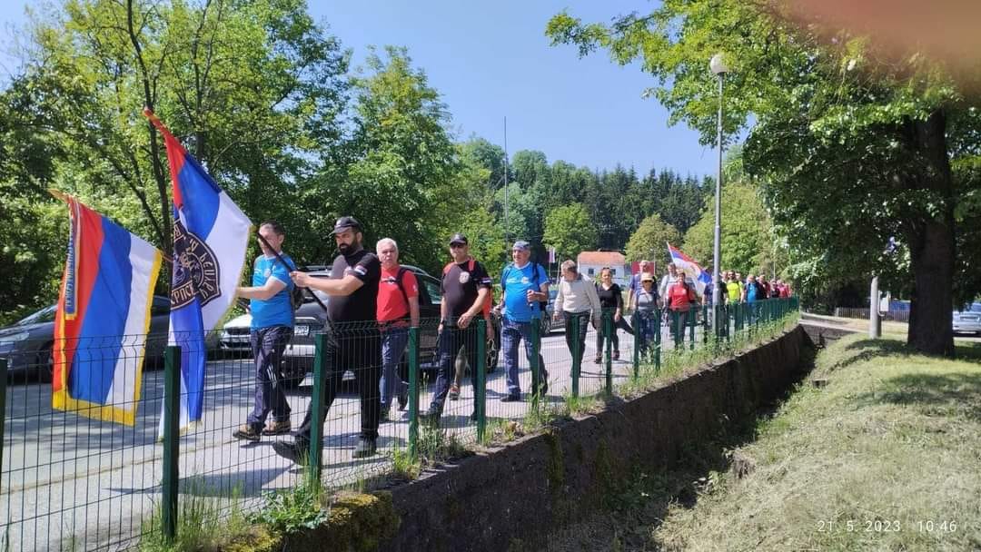 PD „Srpski Soko“ Priboj, organizovalo 5. po redu tradicionalni pohod „Stazama boraca Druge majevičke brigade“