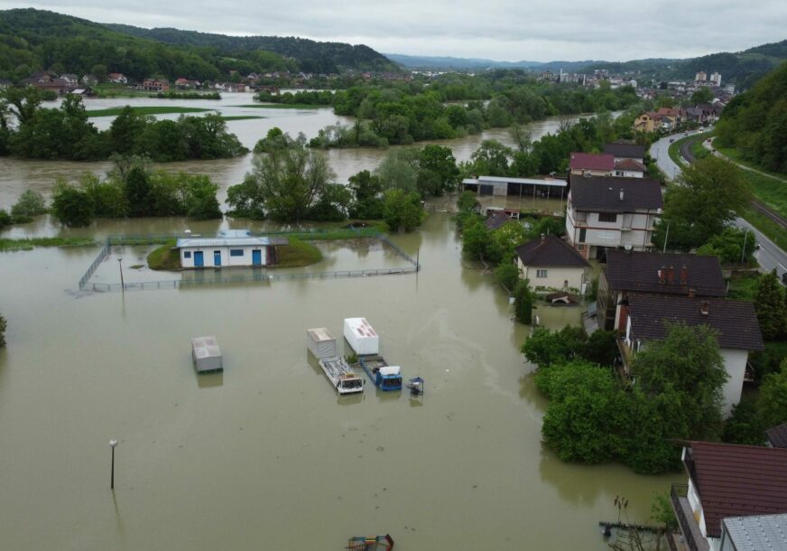 Opadaju vodostaji rijeka u Srpskoj: Poplavljenim područjima stiže i novčana pomoć