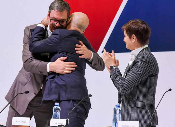 Miloš Vučević izabran za predsjednika Srpske napredne stranke