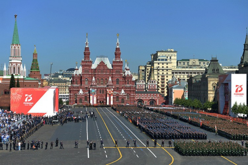 Parada pobjede na Crvenom trgu u Moskvi