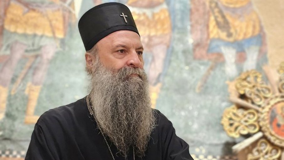 Kosovo je Nebo i dom: Patrijarh Porfirije služio liturgiju u Pećkoj patrijaršiji