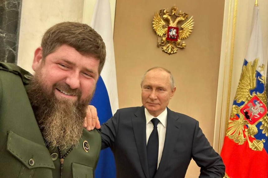 Kadirov objavio selfi: Putina ovakvog nismo vidjeli