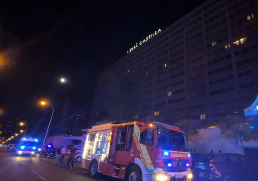 Zapalio se hotel u kojem su bili košarkaši Španije (VIDEO, FOTO)