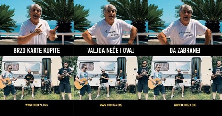 Duško Kuliš pjesmom najavio koncert Dubioze kolektiva u Puli (VIDEO) Utorak, 4.07.2023., 21:00