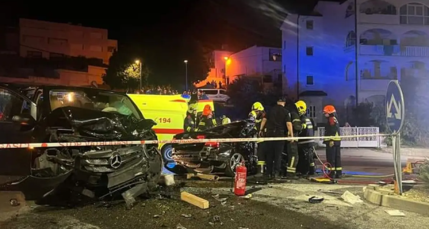 Udes na Jadranskoj magistrali: 15 osoba povrijeđeno Udes na Jadranskoj magistrali: 15 osoba povrijeđeno