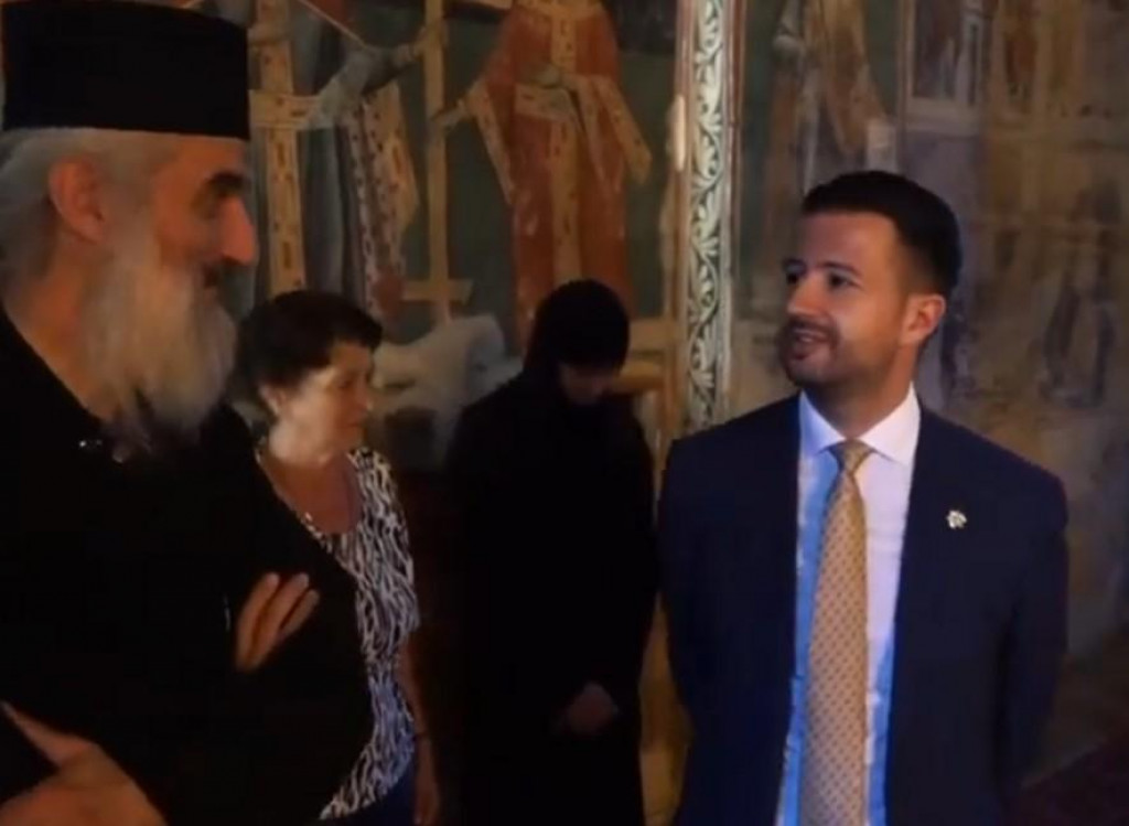 Milatović posjetio Pivski manastir Milatović posjetio Pivski manastir