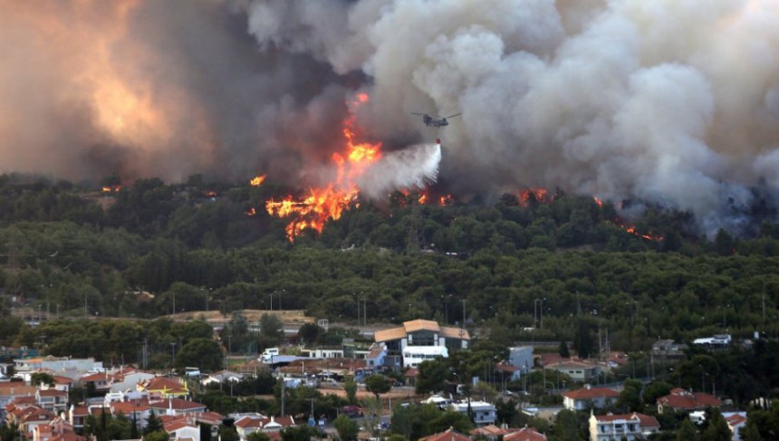 Požari pustoše Grčku, Kanadu, Španiju i Ameriku