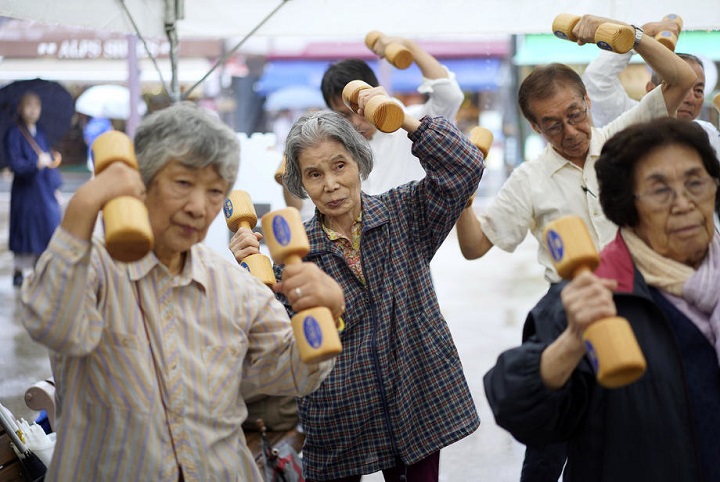 U Japanu svaka deseta osoba ima 80 godina ili više