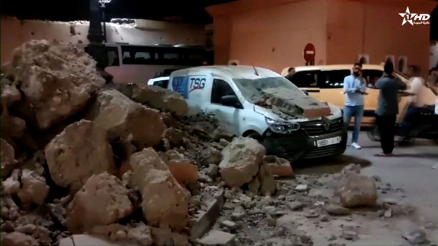 Razoran zemljotres u Maroku, skoro 300 ljudi poginulo
