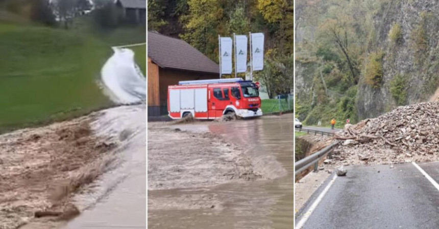 Nevrijeme pogodilo Sloveniju, brojna mjesta odsječena