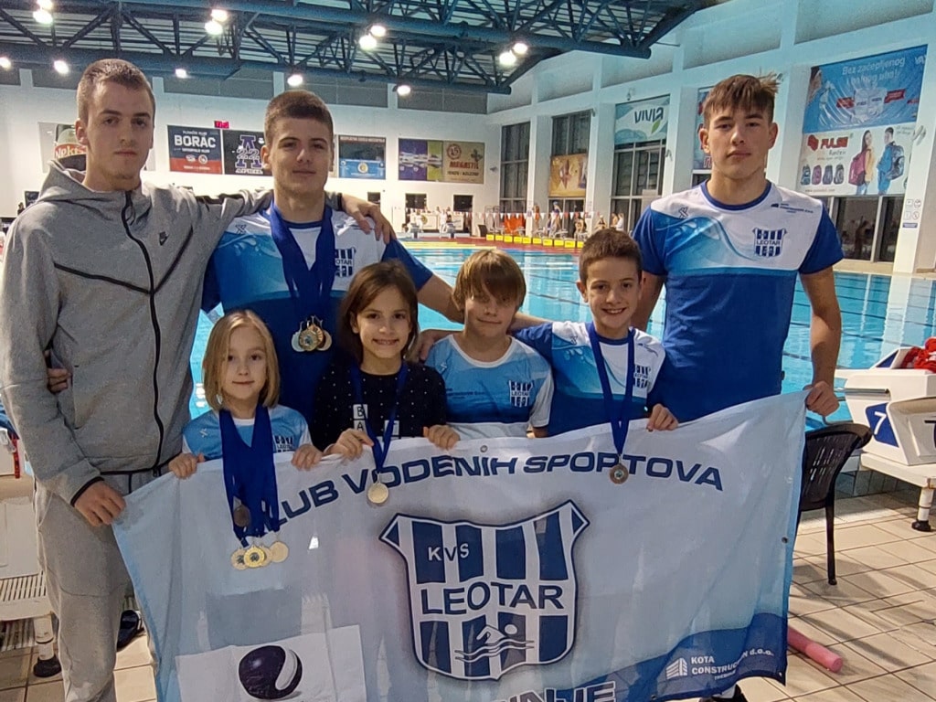 Plivači KVS „Leotar“ osvojili 12 medalja u Banjaluci