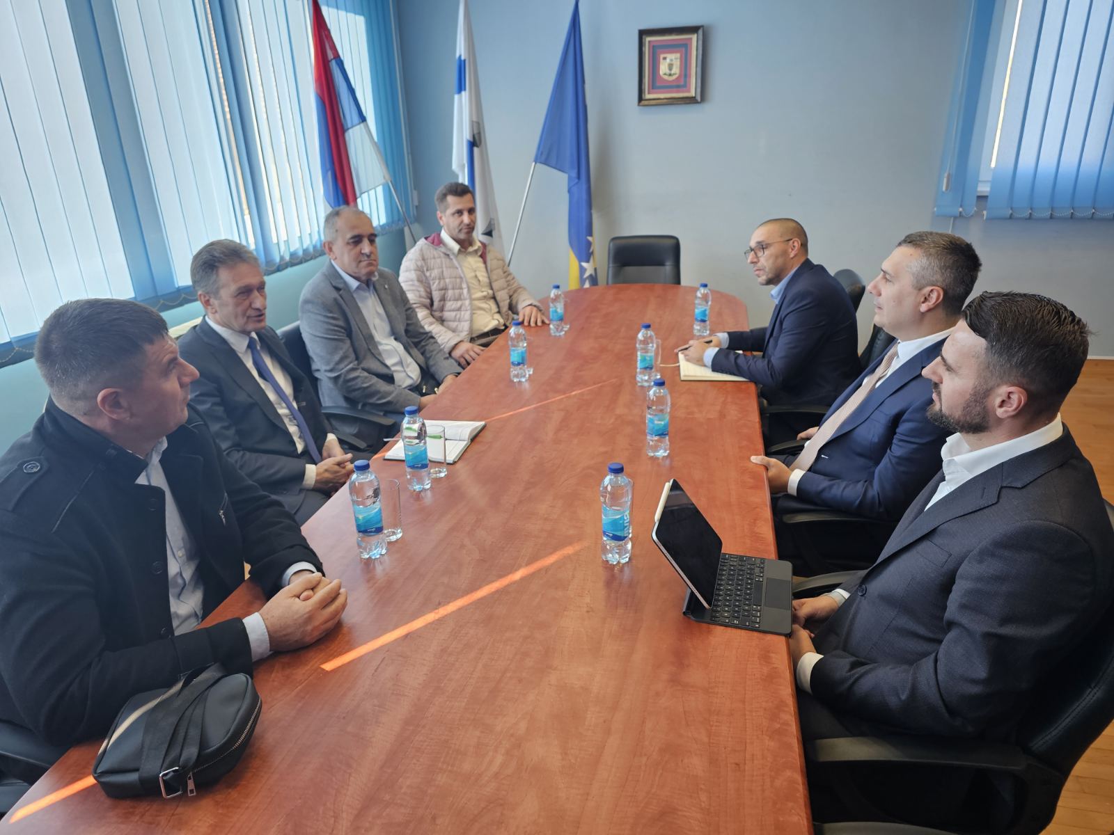 Pozitivna saradnja: Načelnik Ugljevika Perić razgovarao sa federalnim ministrom Dizdarom